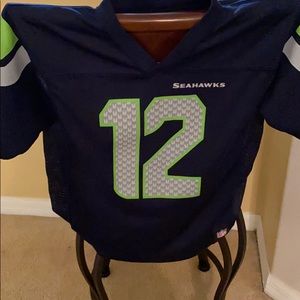 Seahawks youth fan jersey